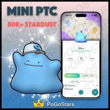 Pok mon PTC Go - Shiny Ditto Wearing a Cap - Pokopia  Special Background  