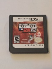 Major League Baseball 2K12 (Nintendo DS) LOOSE Game, Cartridge ONLY Works Great 