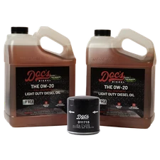 Doc's Diesel 0W-20 Oil Kit Fits Chevrolet/GMC 3.0L Duramax 2020+ | PF66