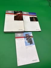 2010 Toyota Highlander Owners Manual Quick Reference Guide With Free Shipping
