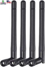 4-Pack Dual Band WiFi Antenna 2.4G 5G 5.8G MIMO RP-SMA Male for Router Adapter