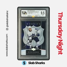 2023 UPPER DECK ARTIFACTS MITCH MARNER 2005 CLEAR CUT RETRO ROOKIES TGA 9.5