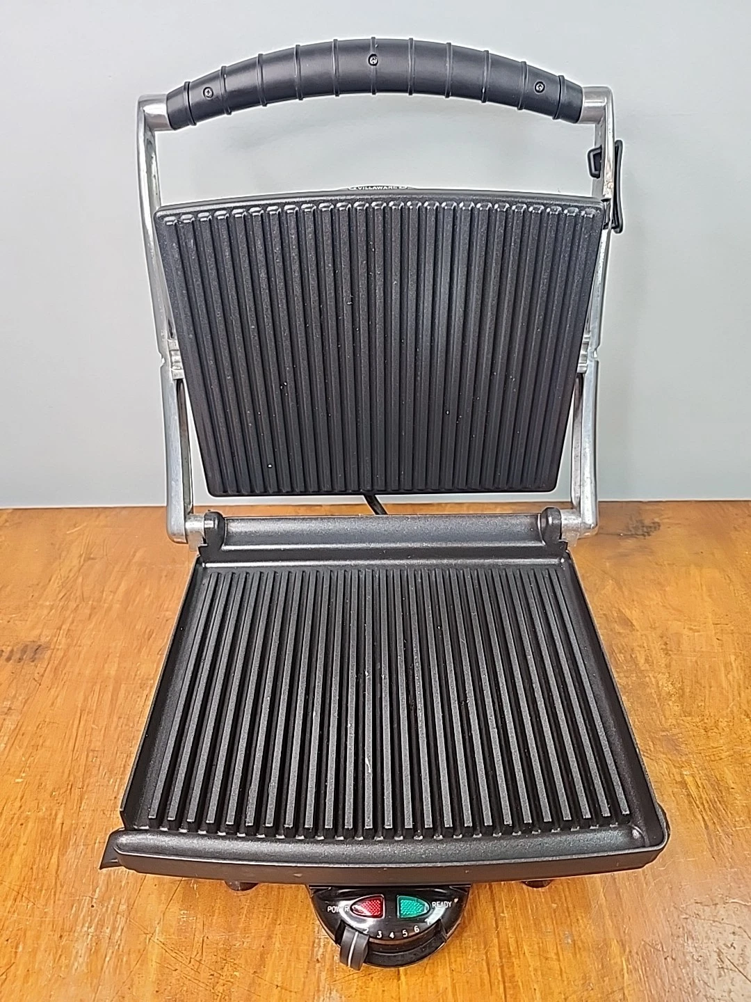 VillaWare Uno Panini Grill Press ProPress Sandwich Maker Model 2160 Tested Works
Opens in a new wind