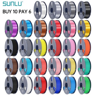 Sunlu 1.75mm PETG PLA+2.0 PLA Matte Meta Marble EABS SILK 1KG TPU500G Filament