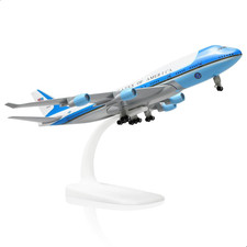1/400 Air Force One Airplane Aircraft 16cm Alloy Boeing B747 Air Plane Model Toy