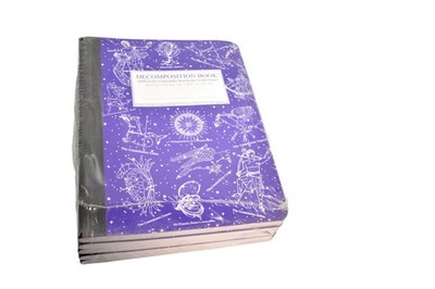 Michael Roger Decomposition Book: Celestial Large Ruled - Diary 6 Pack