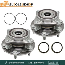 2 DORMAN Front Wheel Bearing & Hub For Toyota 4Runner FJ Cruiser Lexus GX470 4WD