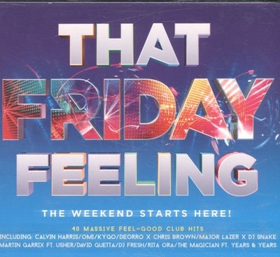 Verschiedene Künstler That Friday Feeling Doppel-CD Europa Sony 2015 Kompilation