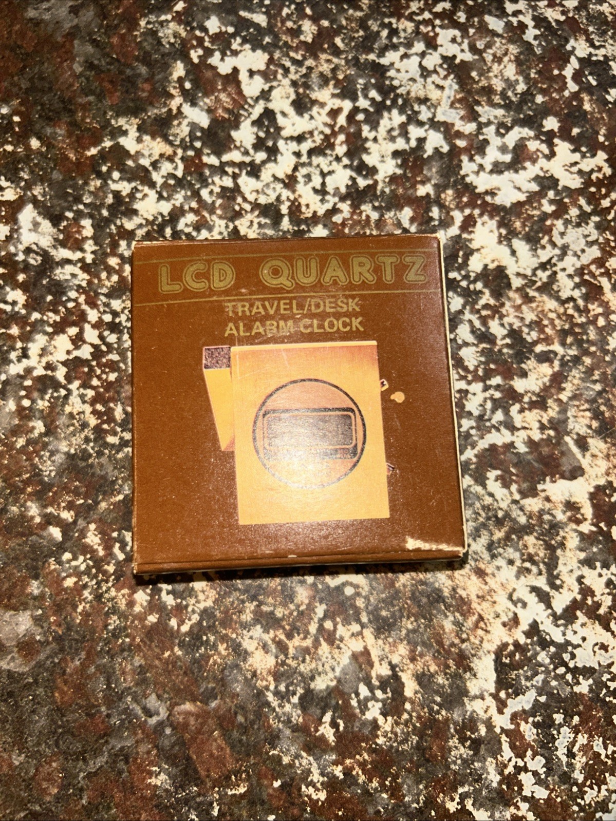 Vintage SWEDA Mini Travel Alarm Clock - New In Box