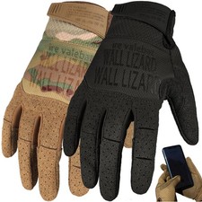 Men Tactical Military Gloves Breathable Touchscreen Non-Slip Full Finger Gloves