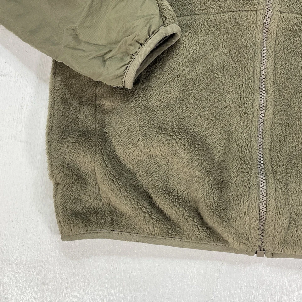 Polartec Gen III Cold Weather Fleece Jacket Coyote Tan Small Long Military USA - Image 4 of 4