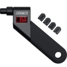 Digital Tire Pressure Gauge 5-150psi Accutire Ms-4021b Valve Caps Kg Cm2