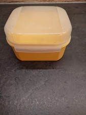 Tupperware Bellevue  gelb  450ml Sandwichdose Snackdose Butterbrotdose