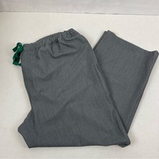FIGS Technical Collection Scrub Pants Gray Mens XL Straight Leg FMA500
