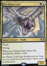 Ice-Fang Coatl Modern Horizons 2021 Masters/Rare #MH1-203