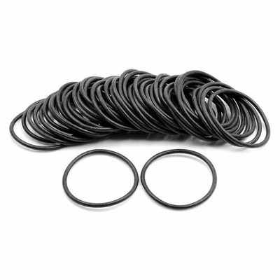 50pcs Black Universal Nitrile Rubber O-Ring Seals Gasket for Car 53 x 3.6mm  *tn