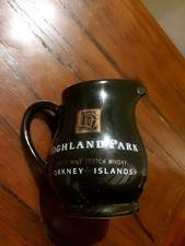 Highland Park Whisky Small Water Jug - Black