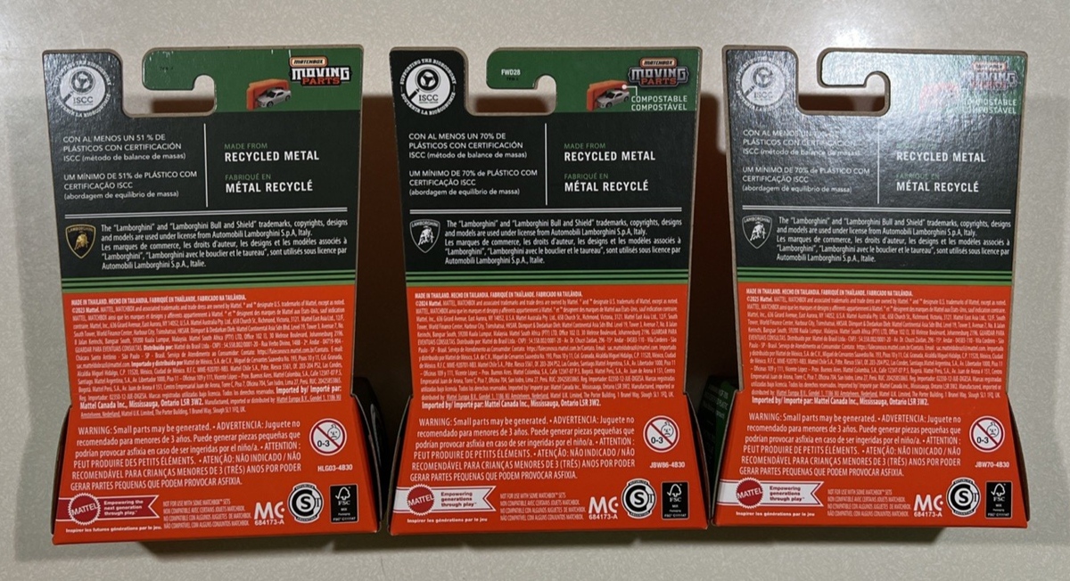 NEW 2025 Matchbox Moving Parts Lamborghini Huracan Sterrato