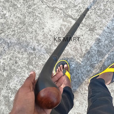 Irish Blackthorn Style Walking Stick Handmade Rosewood Cane Shillelagh Inspired