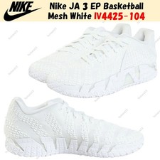 Nike JA 3 EP Basketball Mesh White IV4425-104 Men's Size
