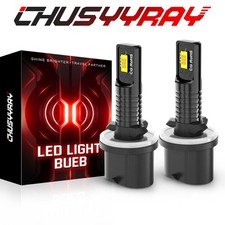 PAIR NEW 880 LED Fog Light Bulb 6000K Xenon White High Power 890 892 893 899