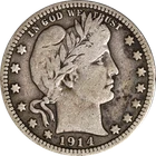 1914-P Barber Quarter