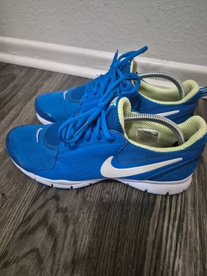  Nike In-Season TR training shoes  blue white lime green running shoes workout 