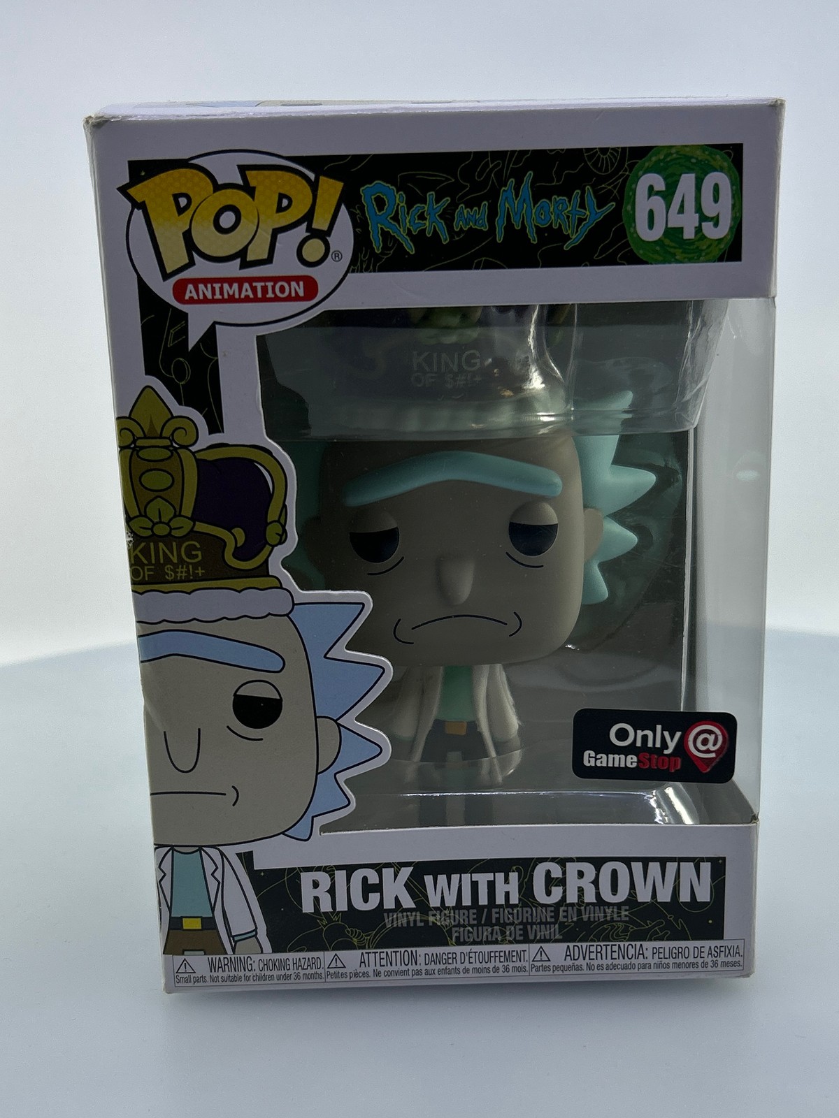 Rick With Crown #649 Damaged Box See Pics