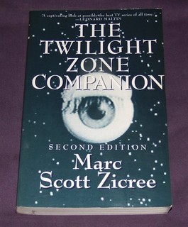 The Twilight Zone TV book signed 15 actors author Julie Newmar Jackie Cooper