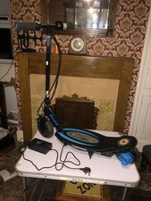 Razor E100 Childrens Ride on Electric Scooter 8 Years 10mph Kids eScooter Blue