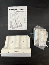 Nyko Nintendo Wii Controller Charge Station + 2 Covers & Rechargable Batteries