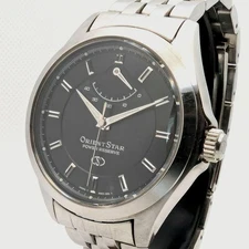 【Operational】ORIENT STAR Power Reserve Black Dial Watch Automatic Men's EW01-C0