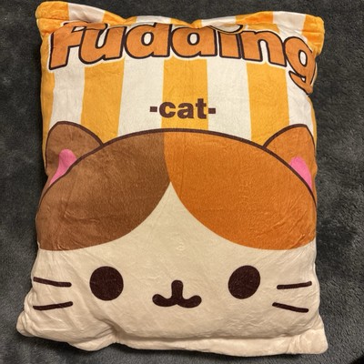 Kawaii Pudding  Cat Plush With Removable Stuffed Toy 8 kitten
