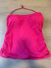purple TOMMY BAHAMA swimsuit top tankini size large