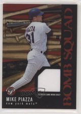 2003 Topps Pristine Bomb Squad Mike Piazza #PBS-MP HOF fm0