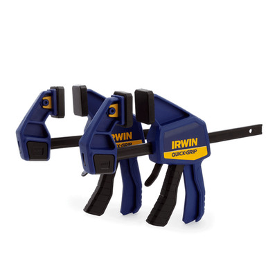 Irwin Quick-Grip quick Change Bar Clamp 6in 150mm Twin Pack T5062QCEL7