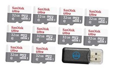 32GB 32G Micro SDHC Ultra 10 Pack MicroSD TF Flash Memory Card High Speed