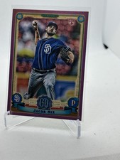 2019 Topps Gypsy Queen - Purple Jacob Nix Rookie Padres Baseball Card