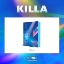 K-POP MIRAE 1st Mini Album [KILLA] MIRAE Ver. CD+88p P.Book+4p Card+Photo Frame