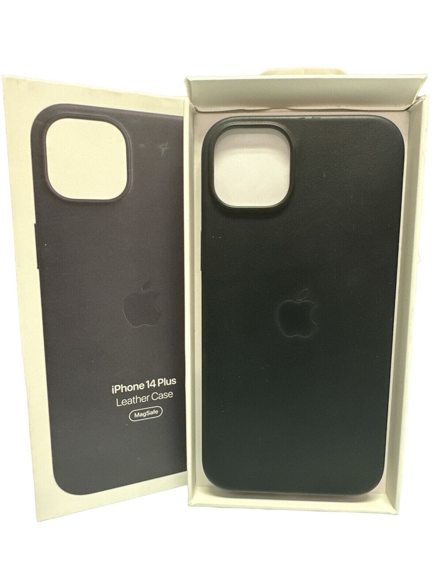 Genuine Original Apple iPhone 14 Plus Leather Case w/MagSafe