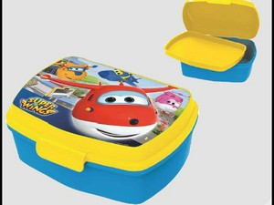 Super Wings Lunch Box Lunchbox Breakfast Pot