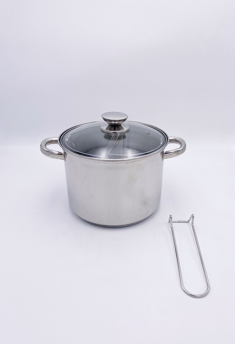 Coperchio Vetro IBILI 20cm Con Pomello Acciaio - Per Pentole E Casseruole