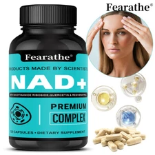 NAD+ Capsules - Supports Skin And Immune Health,Balance Emotional Stress 