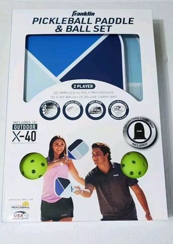 Franklin Sports 2-Spieler Pickleball Paddel Set