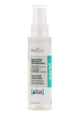 Brelil Hydra Soft Treatment Fast-Acting Two-Phase Conditioner 150 ml./5 fl.oz