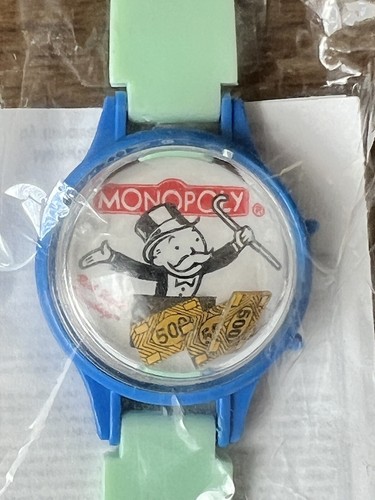 Vintage Monopoly Digital Novelty Bubble Watch Hasbro 1997 - Picture 3 of 6