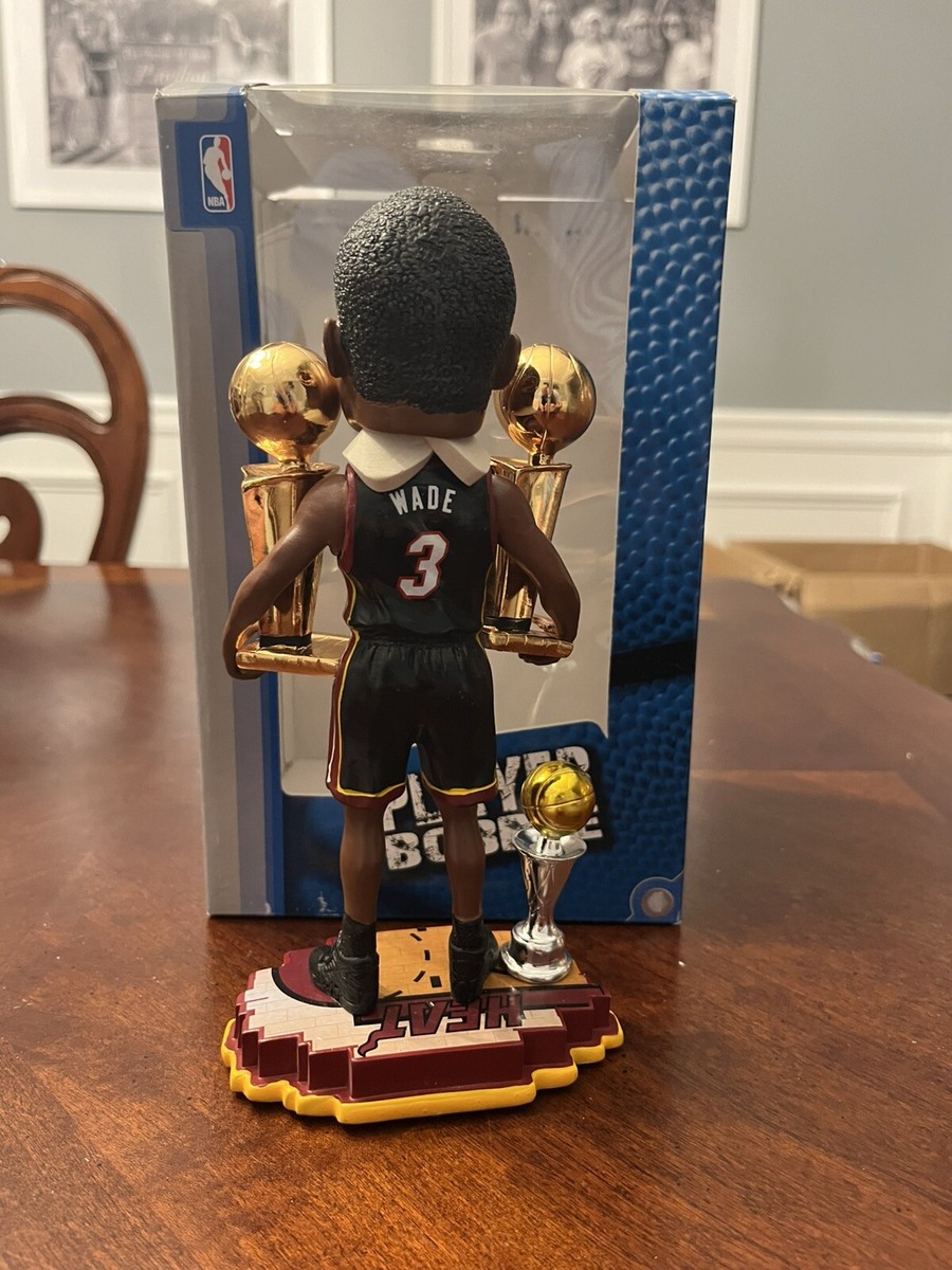DWYANE WADE Miami Heat Legend 2x NBA Finals Champion & MVP Trophy