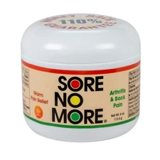 Sore No More Warm Relieving Gel for Aches & Pains associated with Arthritis &