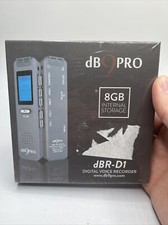 Db9Pro Digital Voice Recorder 8GB dBR-D1 Brand New