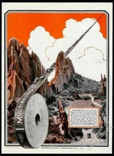 1928 Garden of the Gods Colorado Springs photo Multibestos brake lining ad